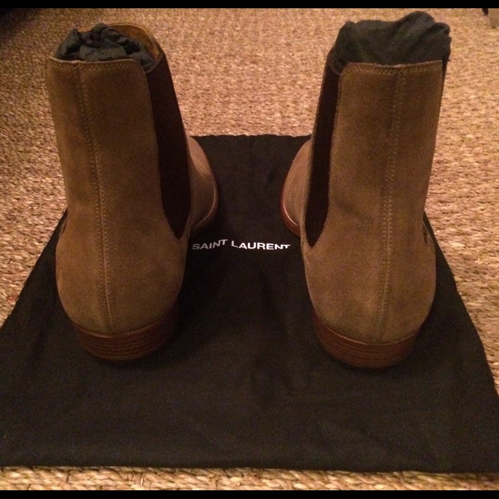 ❌SOLD❌ YSL Wyatt 30 Chelsea Boot New SIGARO - Picture 5 of 8